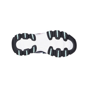 Tenis Mujer Skechers Arch Fit Dlites - Negro - Blanco