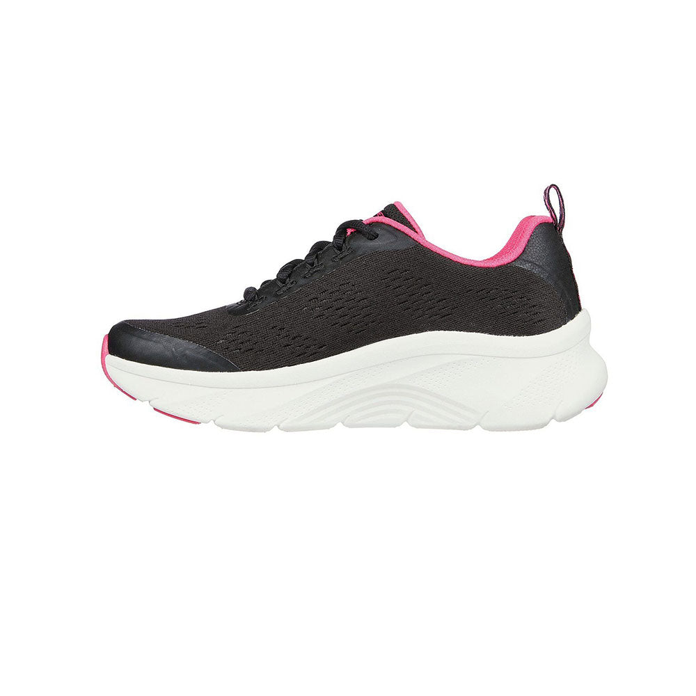 Tenis Mujer Skechers Arch Fit Dlux - Negro-Rosado