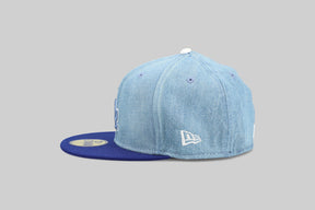 New Era Los Angeles Dodgers MLB Denim 2Tone 59Fifty Cap
