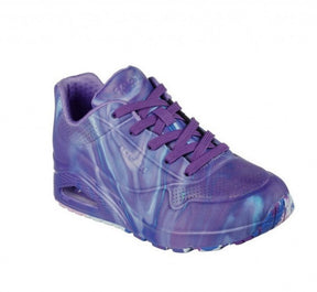 Tenis Mujer Skechers Uno Like Water - Morado