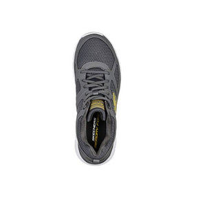 Tenis Hombre Skechers Burns Agoura - Gris-Blanco
