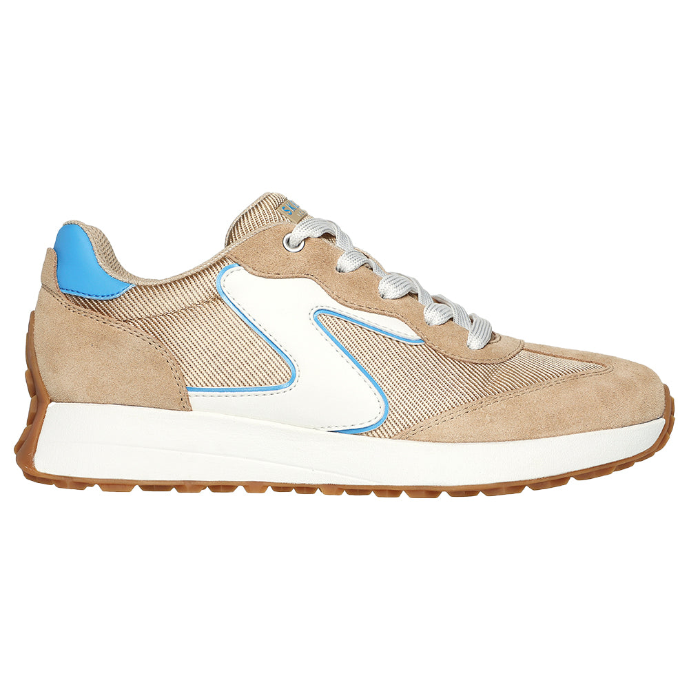 Tenis Mujer Skechers Gusto Zesty - Beige-Azul