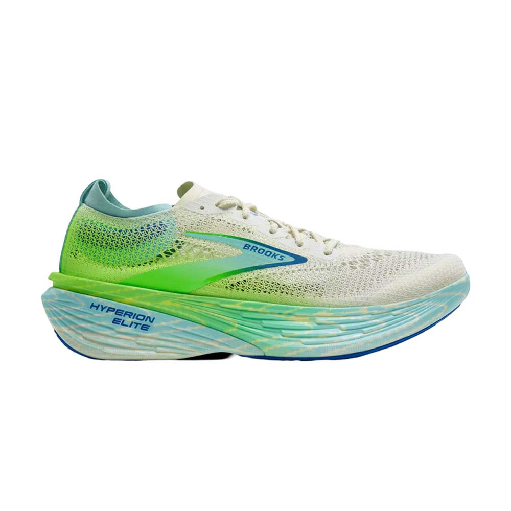 Tenis Brooks para Hombre Hyperion Elite 4 PB Blanco-Azul