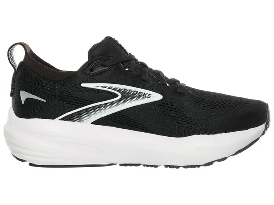Tenis Brooks para Mujer Glycerin 22 Negro-Gris-Blanco
