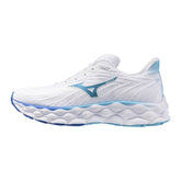 Tenis Mizuno Mujeres Wave Sky 8  White-Mercury Blue