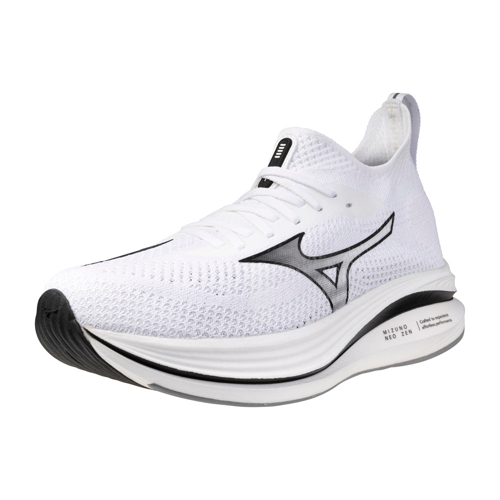 Tenis Mizuno Hombre Neo Zen White-Black