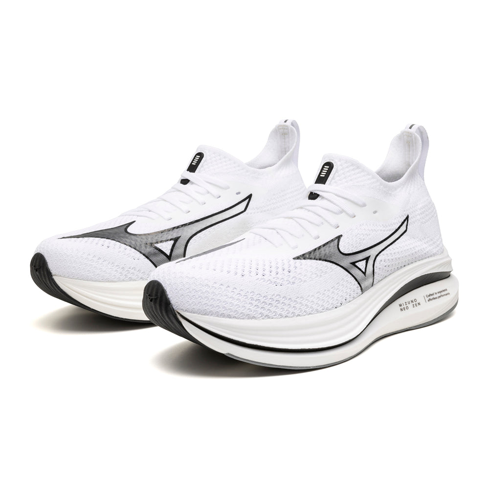 Tenis Mizuno Hombre Neo Zen White-Black