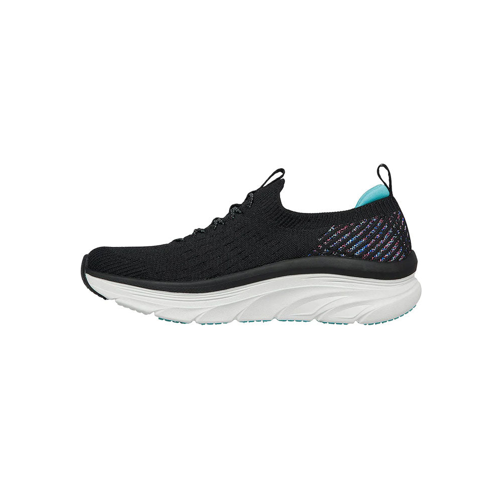 Tenis Mujer Skechers Dlux Walker Star Stuner - Negro