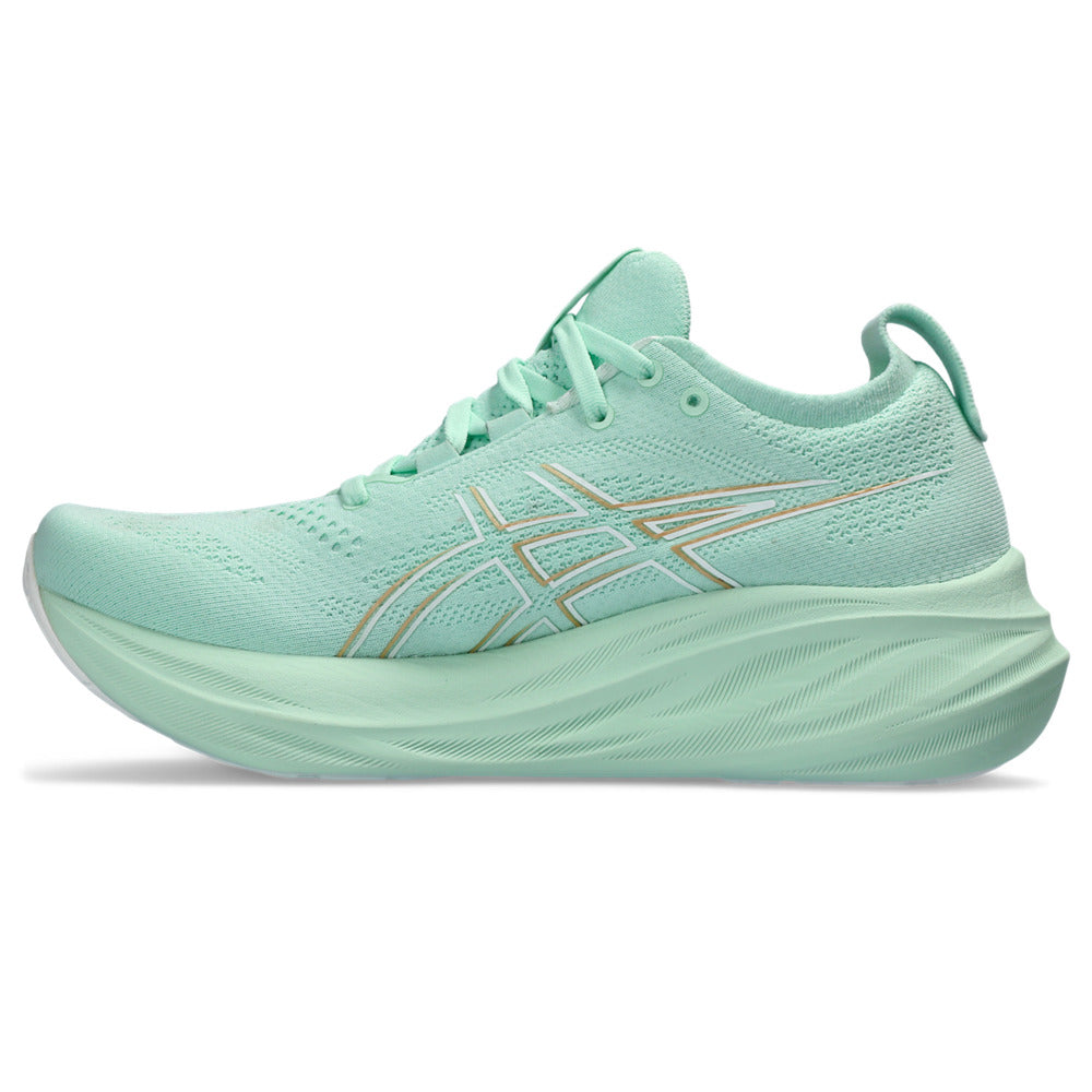 Tenis Asics para Mujer Nimbus 26 Verde