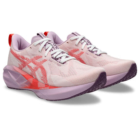 Tenis Asics para Mujer Novablast 5 Blanco-Naranja