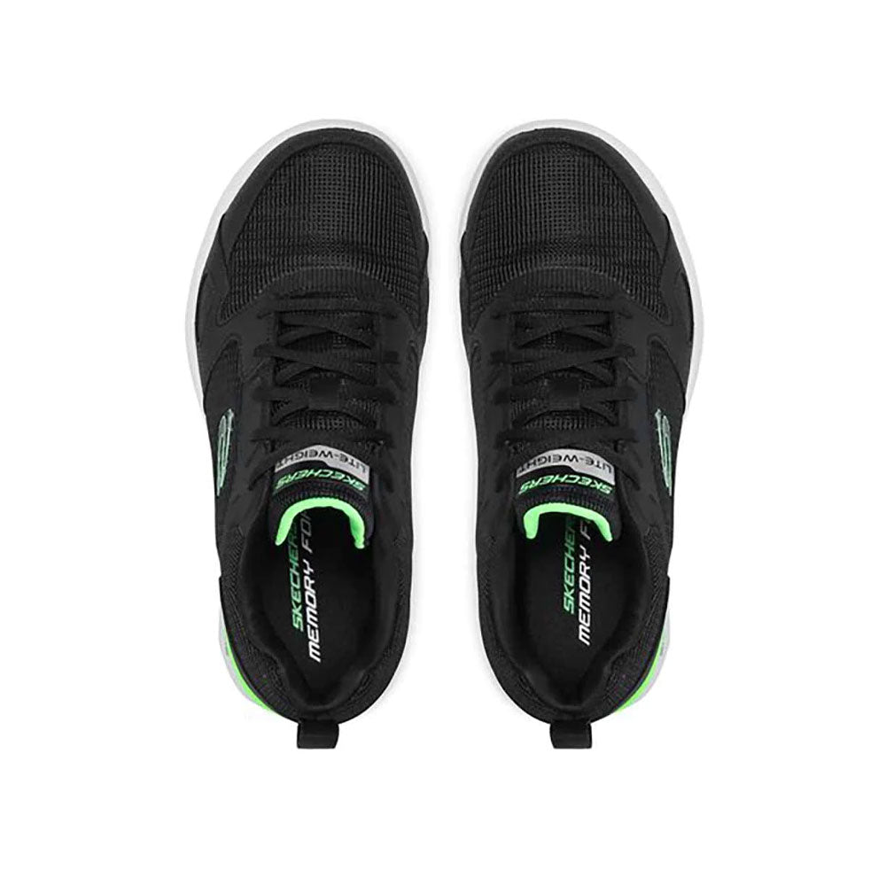 Tenis Hombre Skechers Air Dynamight - Negro-Verde