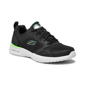 Tenis Hombre Skechers Air Dynamight - Negro-Verde