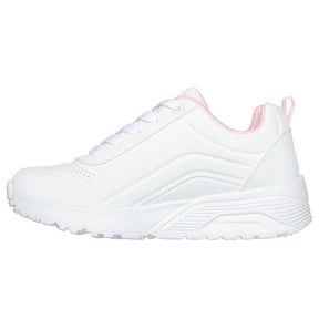 Tenis Niña Skechers Uno Lite - Blanco