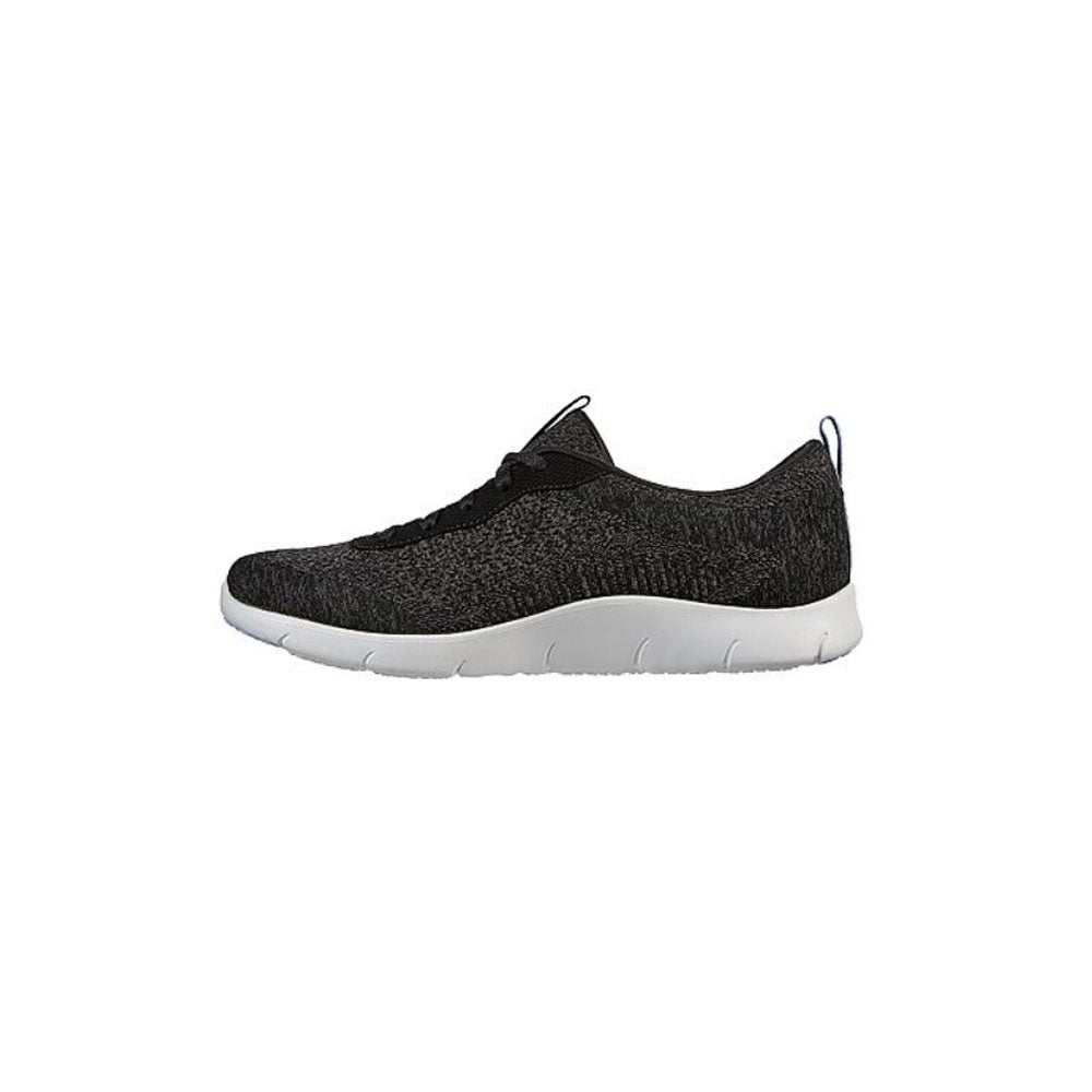 Tenis Mujer Skechers Arch Fit Refine - Negro - Blanco