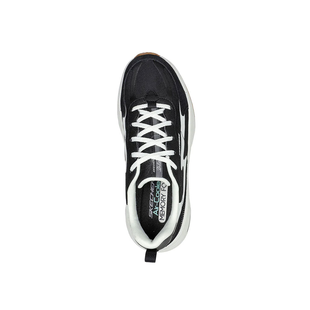Tenis Mujer Skechers Dlites Wave - Negro-Blanco
