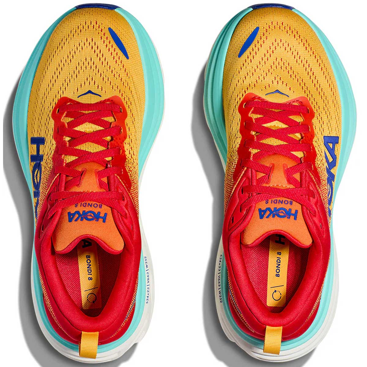 Tenis Hoka para Hombre Bondi 8 Naranja