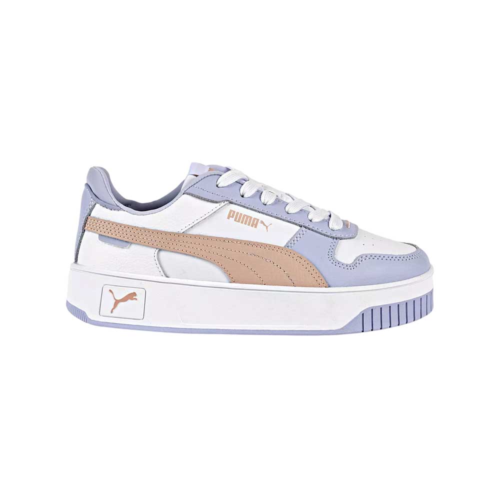 Tenis Puma para Mujer Carina Street Blanco-Rosa