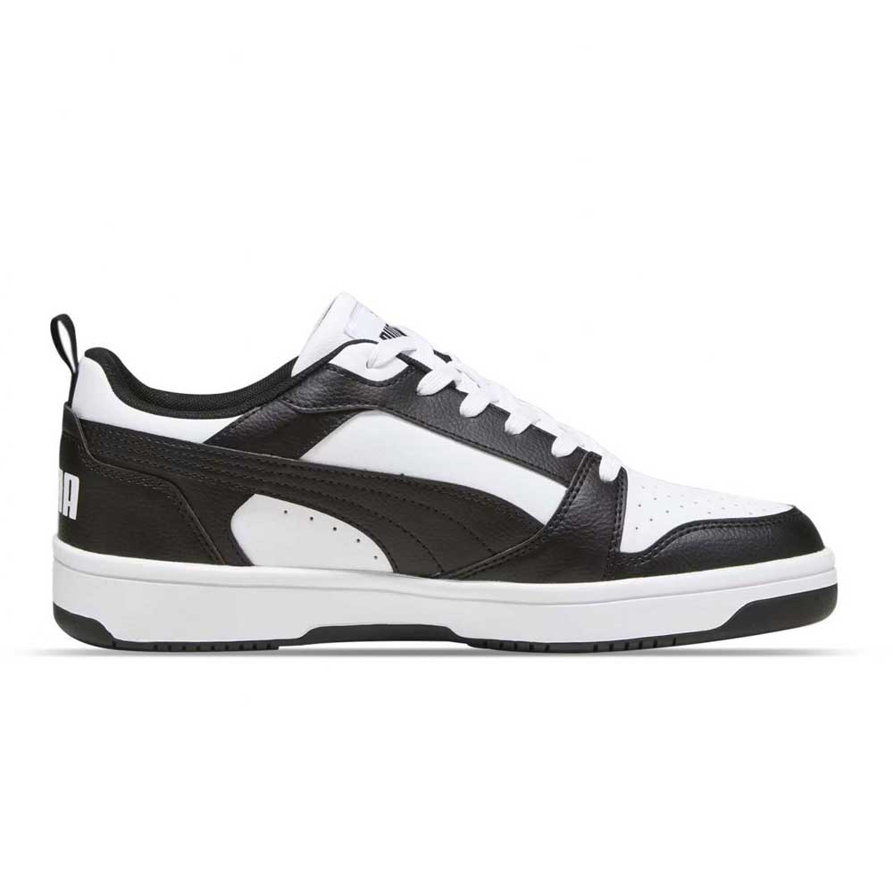 Tenis Puma para Hombre Rebound V6 Low Blanco-Negro