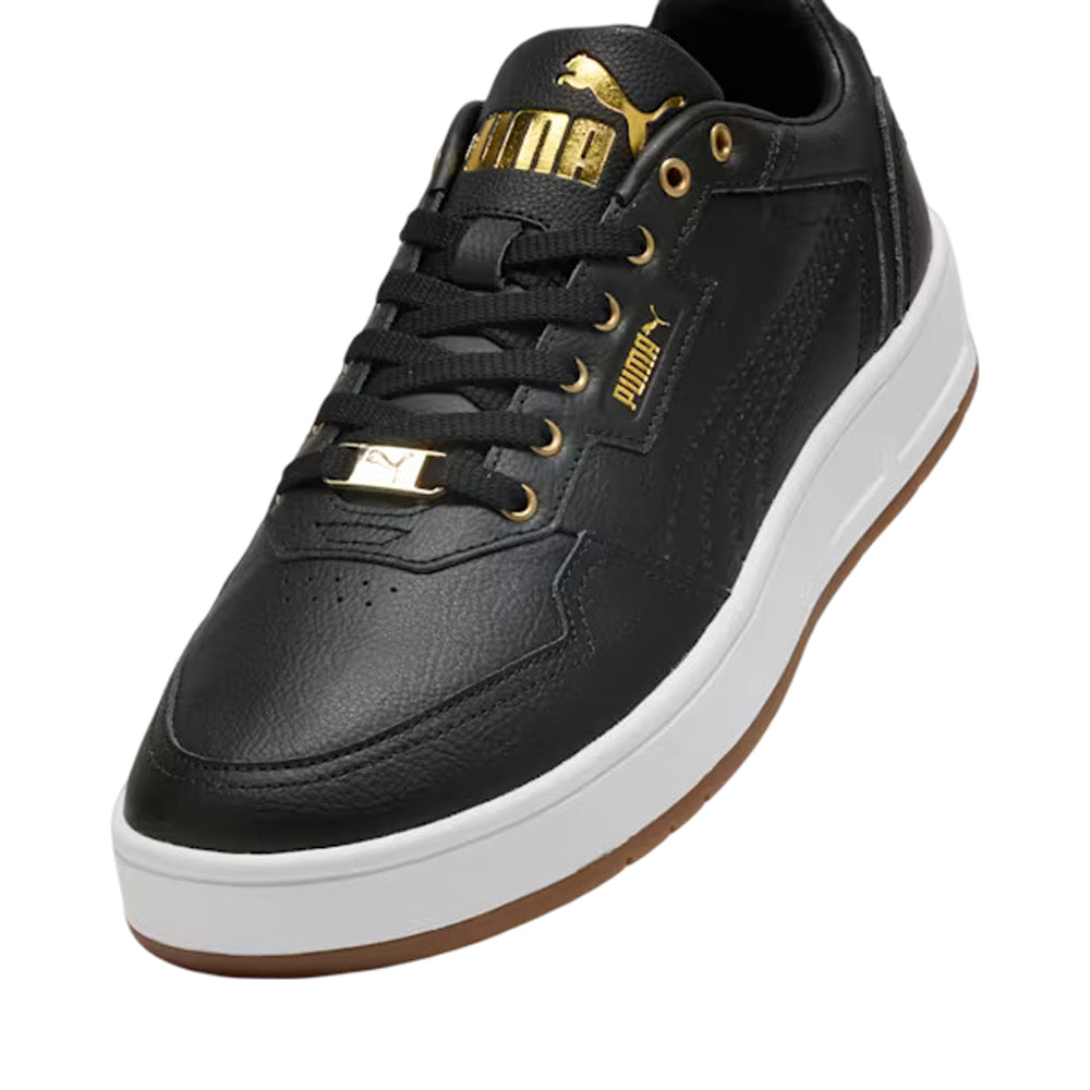 Tenis Puma para Hombre Court Classic Lux Negro