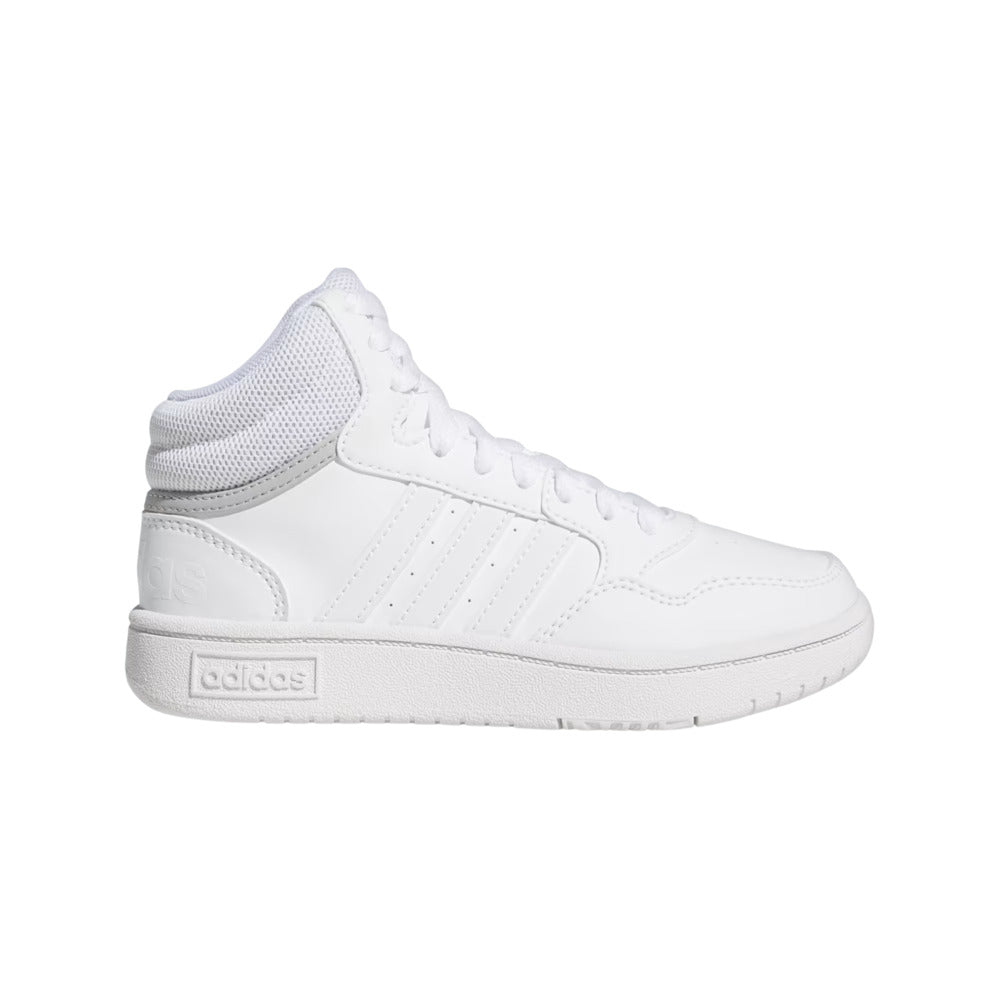 Calzado Adidas Niño Hoops Mid 3.0 K Gw0401 Blanco