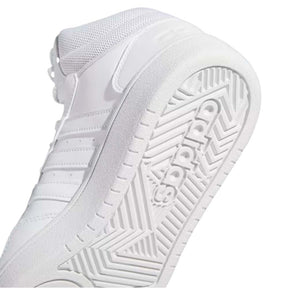 Tenis Adidas Mujer Hoops 3.0 Mid Gw5457 Blanco