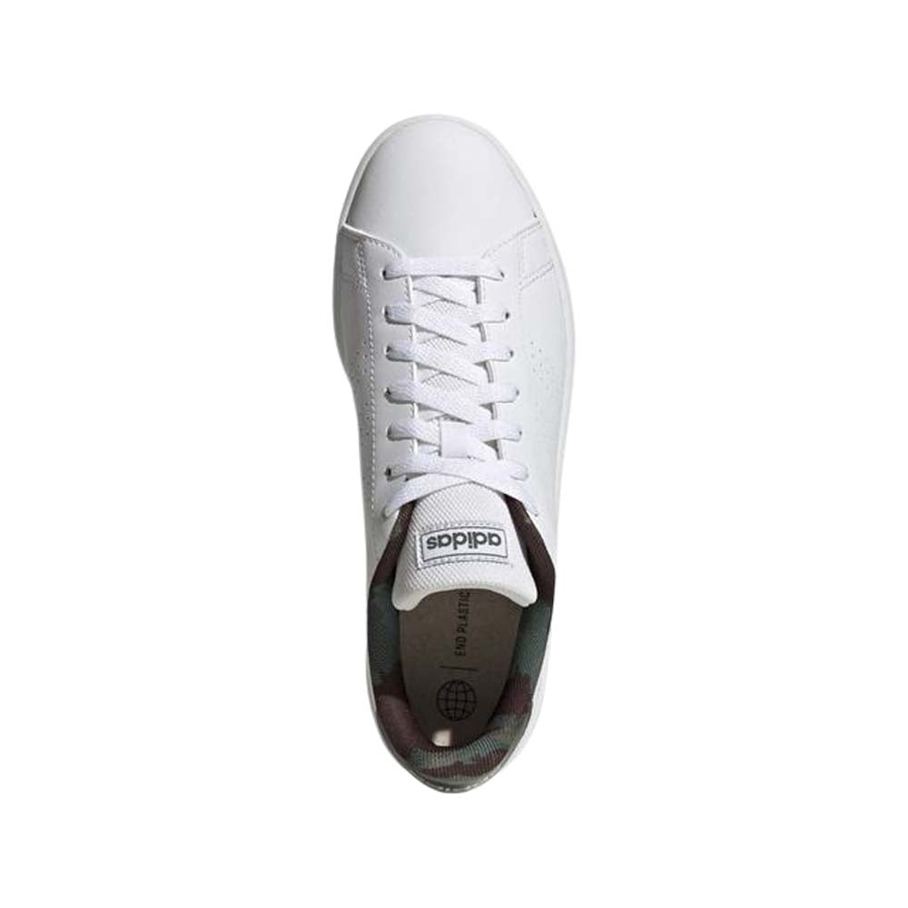 Tenis Adidas Unisex Advantage Base Gw9283 Blanco Camu