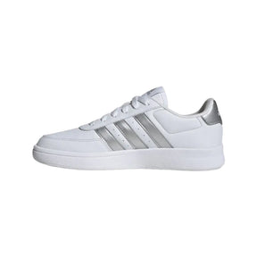 Tenis Adidas Mujer Breaknet 2.0 Id0471 Blanco Plata