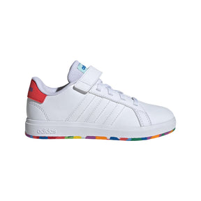 Tenis Adidas Niño Grand Court 2.0 El K ID0737 Blanco