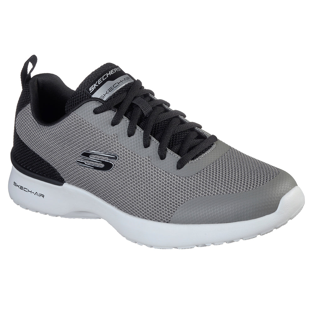 Tenis Hombre Skechers Air Dynamight - Gris - Negro