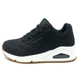 Tenis Mujer Skechers Uno Stand on Air - Negro