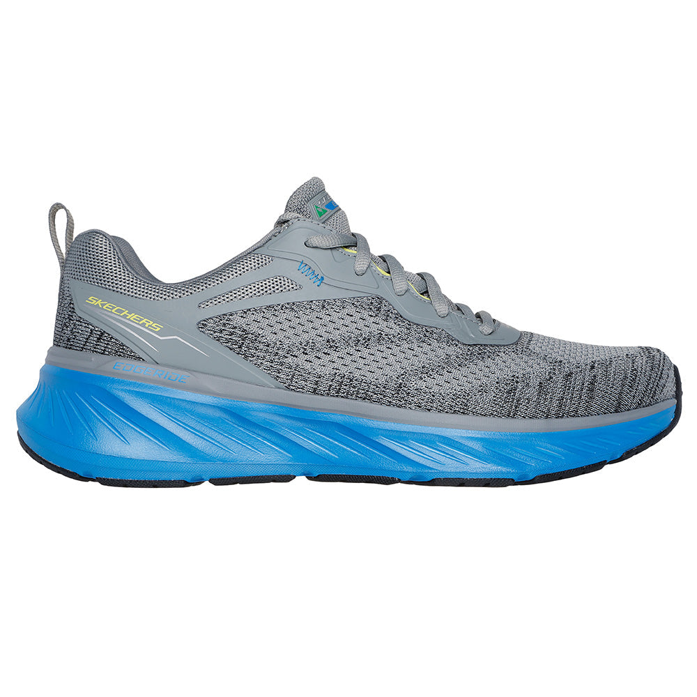 Tenis Hombre Skechers Edgerire - Gris-Azul