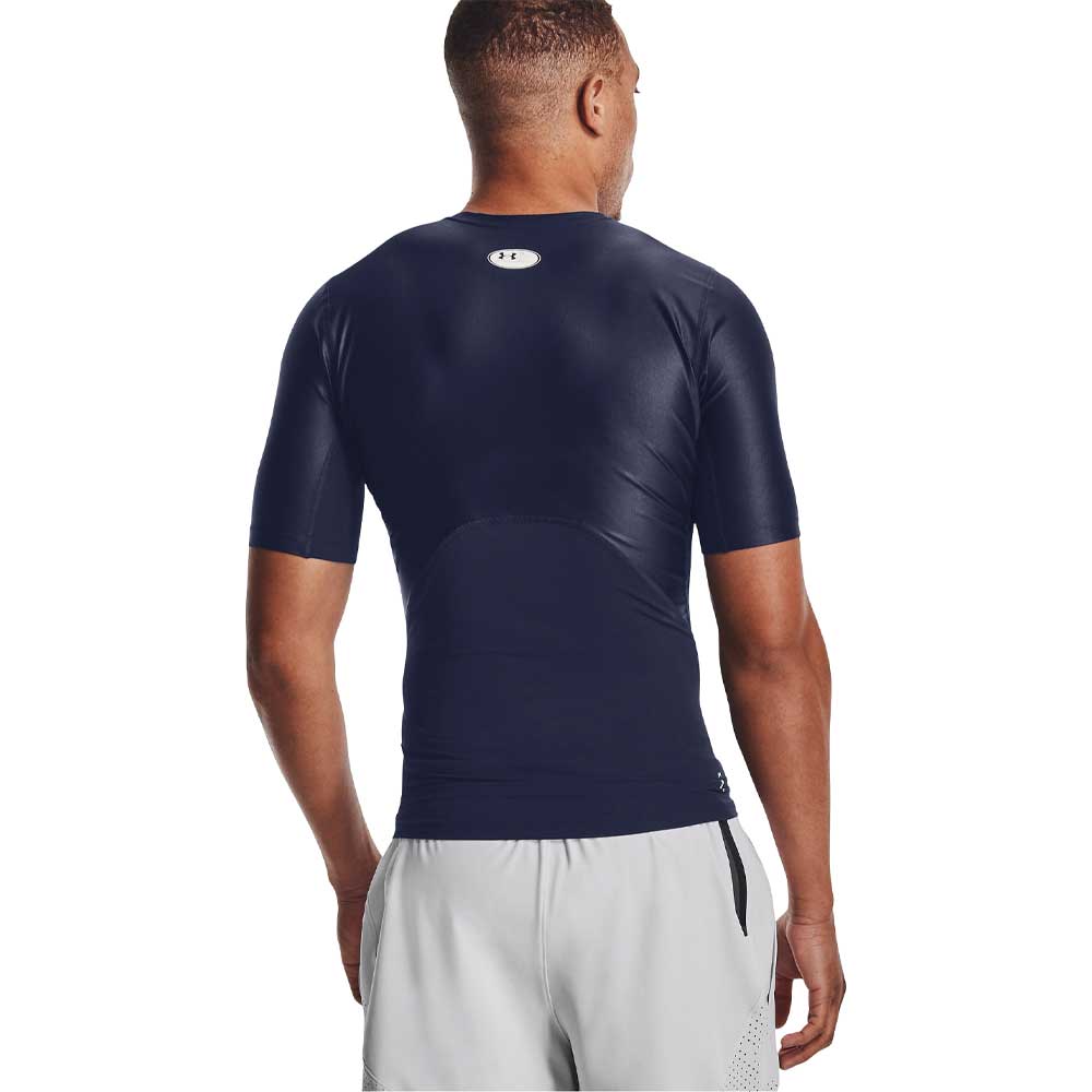 Player Manga Corta Under Armour para Hombre HG IsoChill Compression Azul