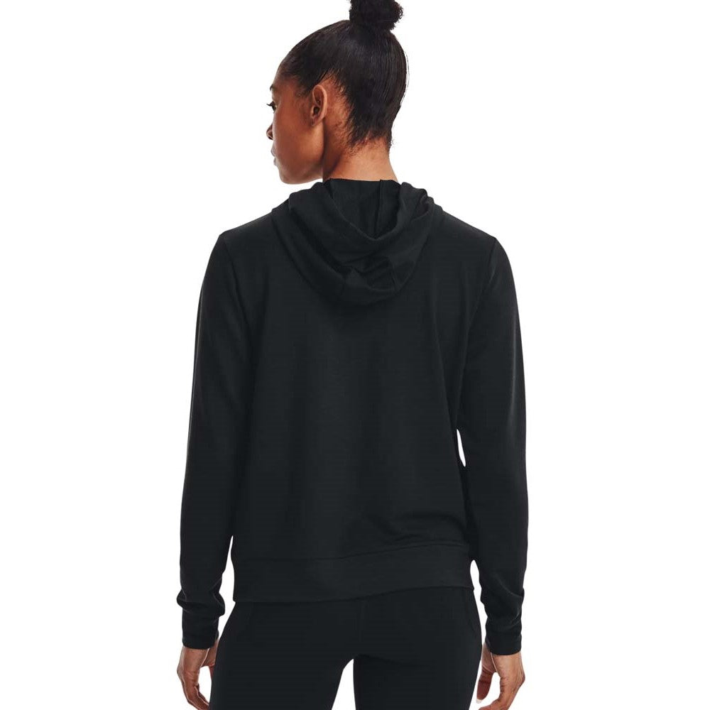 Sudadera con Gorro Under Armour para Mujer Rival Terry Hoodie Negro
