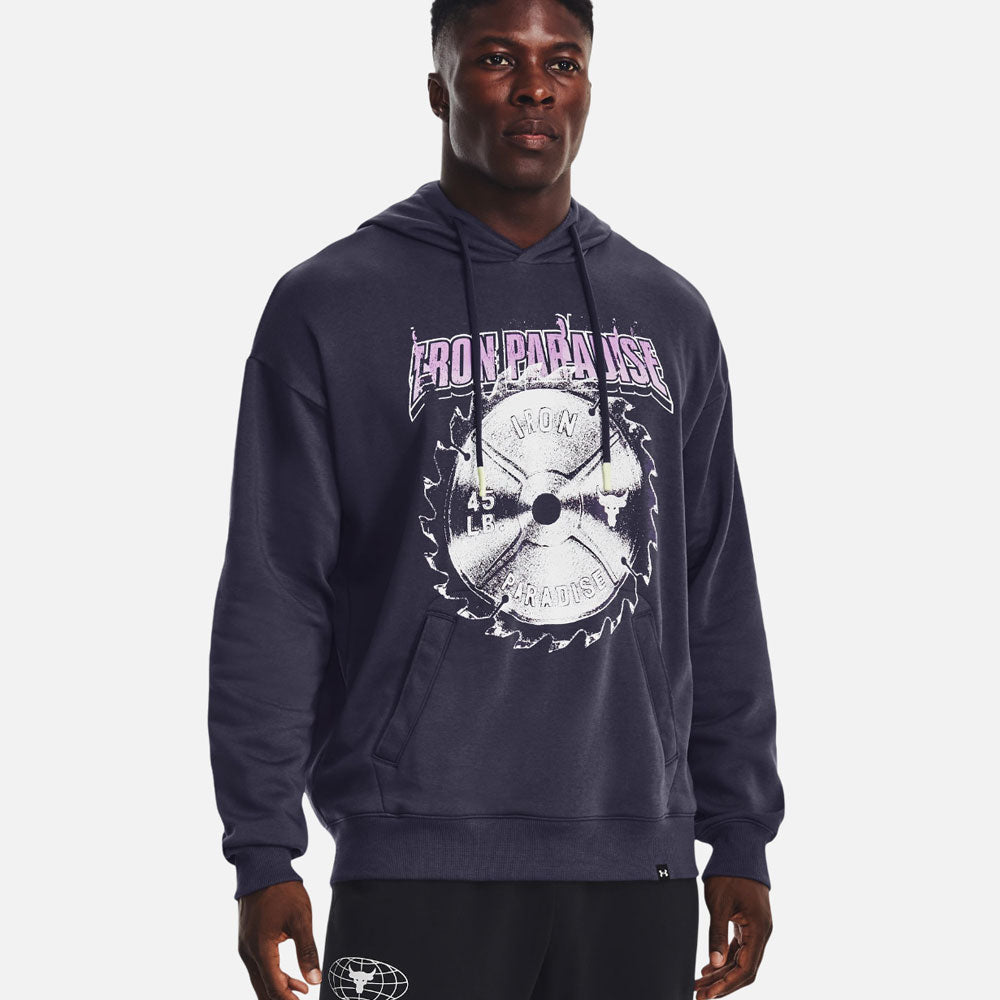 Sudadera con gorro Under Armour para hombre Project Rock Dsrpl Fleece Hoodie