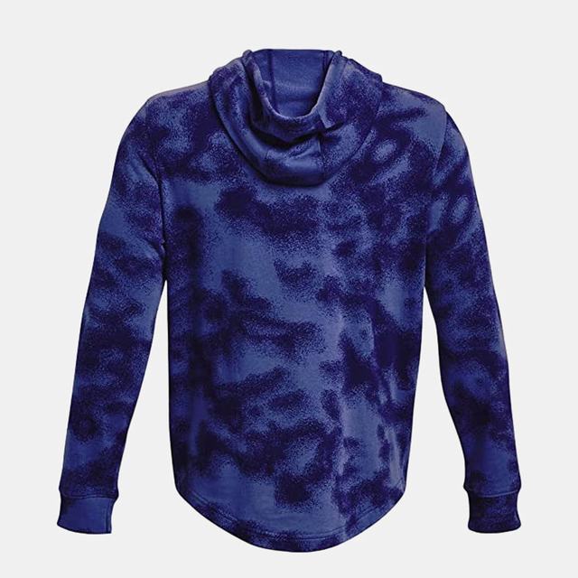 Sudadera con Gorro Under Armour para Hombre Rival Terry Novelty HD Azul