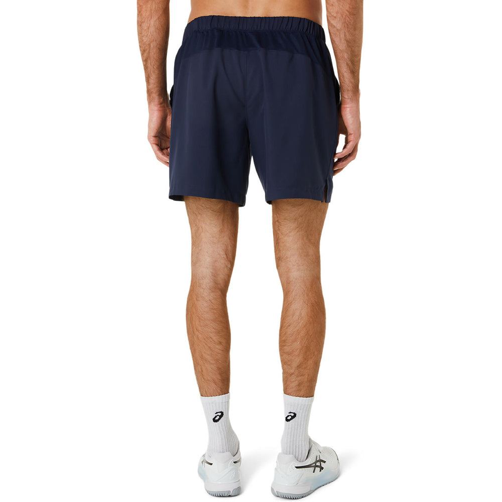Short Largo Asics para Hombre Court 7in Azul