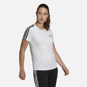 Playera Adidas Mujer W 3S T Gl0783 Blanco