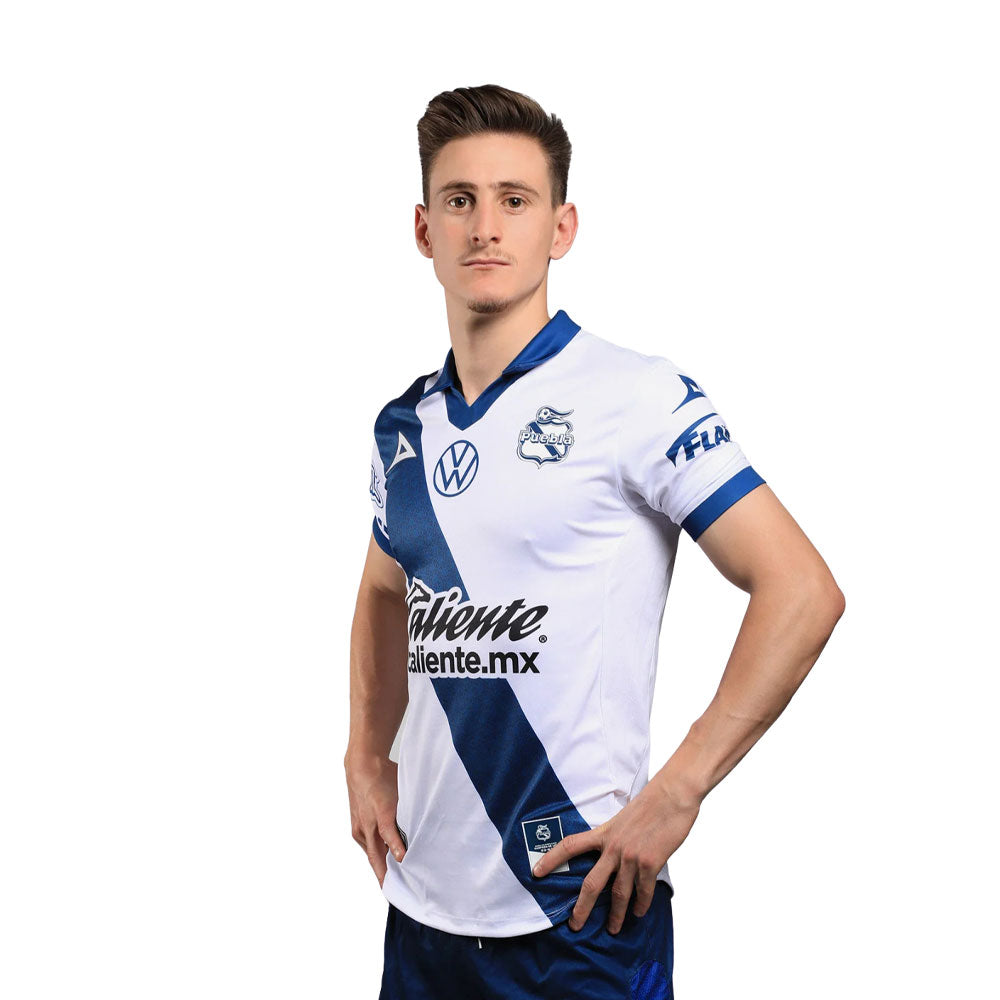 Jersey Pirma Hombre Local Club Puebla 23-24 Blanco