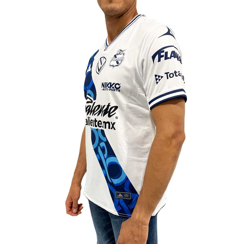 Jersey Pirma Hombre Local Club Puebla 24-25 Blanco