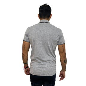 Playera Pirma Hombre Polo Club Puebla 23-24 Gris