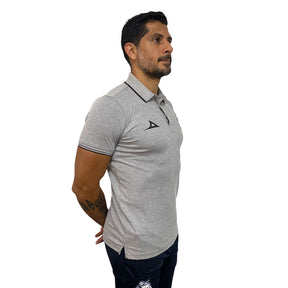 Playera Pirma Hombre Polo Club Puebla 23-24 Gris