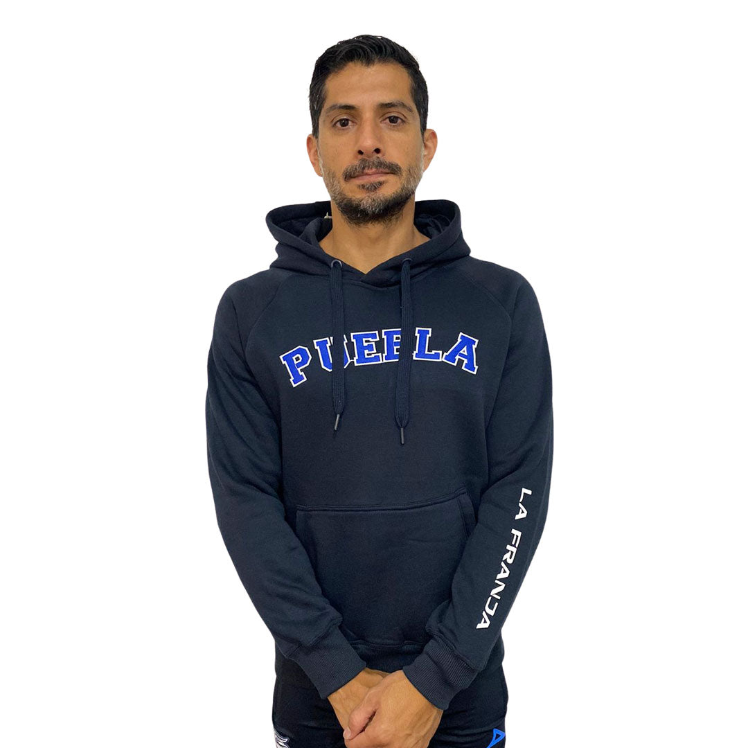 Sudadera Pirma Hombre Club Puebla 23-24 Azul