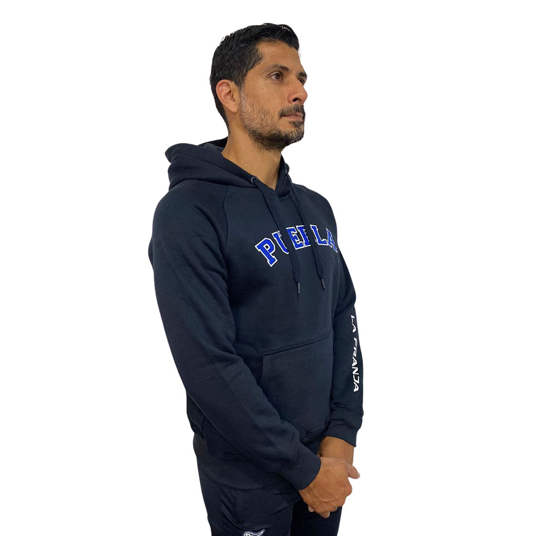 Sudadera Pirma Hombre Club Puebla 23-24 Azul