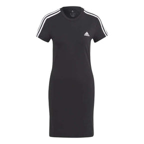 Vestido Adidas Mujer W 3S Fit T Dr Ic8785 Negro