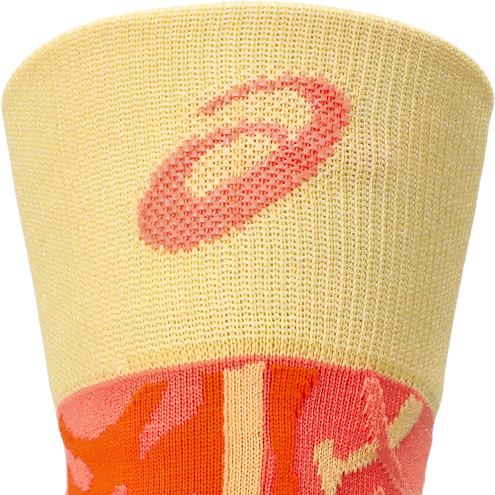 Calcetas Largas Asics Unisex Nimbus Crew Naranja