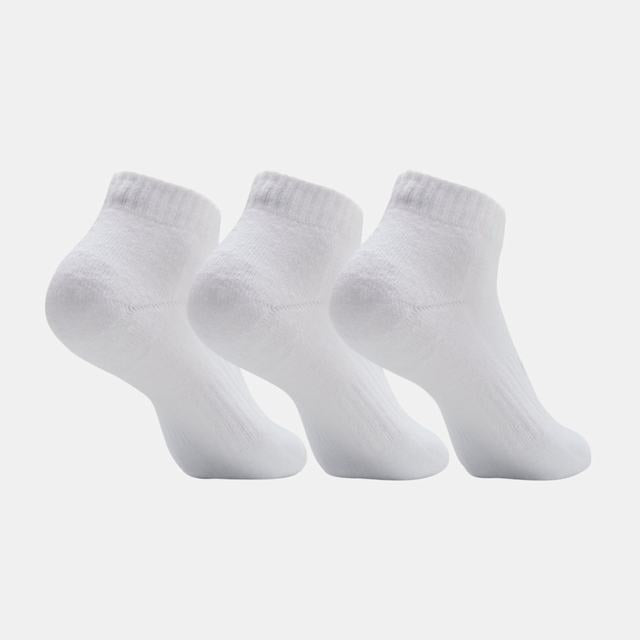 Calcetas Cortas Under Armour Unisex Core Low Cut 3 pack Blanco
