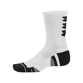 Calcetas Largas Under Armour Unisex Perfect Tech Nov 3 pack Crew Blanco