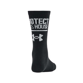 Calcetas Largas Under Armour para Mujer Essential Nv Mid Crew 3 pack Negro