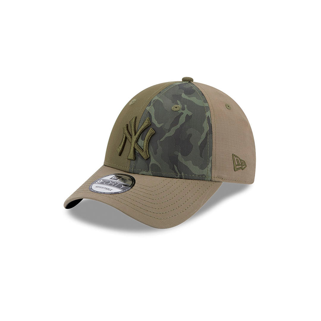 New Era Multi Texture 9Forty NYY Green