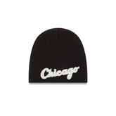 New Era Chenille Script Chicago Bulls Black